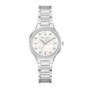 Thumbnail Image 2 of Ladies' Bulova Crystal Stainless Steel Watch with Mother-of-Pearl Dial and Necklace Set (Model: 96X167)