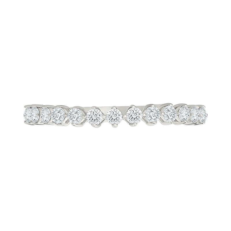 1.45 CT. T.W. Heart-Shaped Certified Lab-Grown Diamond Bridal Set 10K White Gold (F/VS2)