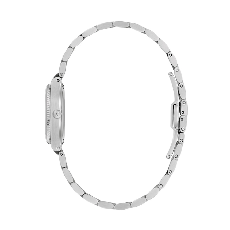 Main Image 2 of Ladies' Bulova Super Seville Mini Stainless Steel Watch with Mother-of-Pearl Dial (Model: 96L353)