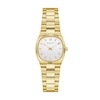 Thumbnail Image 1 of Ladies' Bulova Super Seville Mini Gold-Tone IP Stainless Steel Watch with Silver Dial (Model: 97L189)