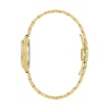 Thumbnail Image 2 of Ladies' Bulova Super Seville Mini Gold-Tone IP Stainless Steel Watch with Silver Dial (Model: 97L189)