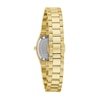 Thumbnail Image 3 of Ladies' Bulova Super Seville Mini Gold-Tone IP Stainless Steel Watch with Silver Dial (Model: 97L189)