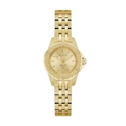 Ladies' Bulova Marc Anthony Gold-Tone IP Stainless Steel Watch with Champagne Dial (Model: 97L192)