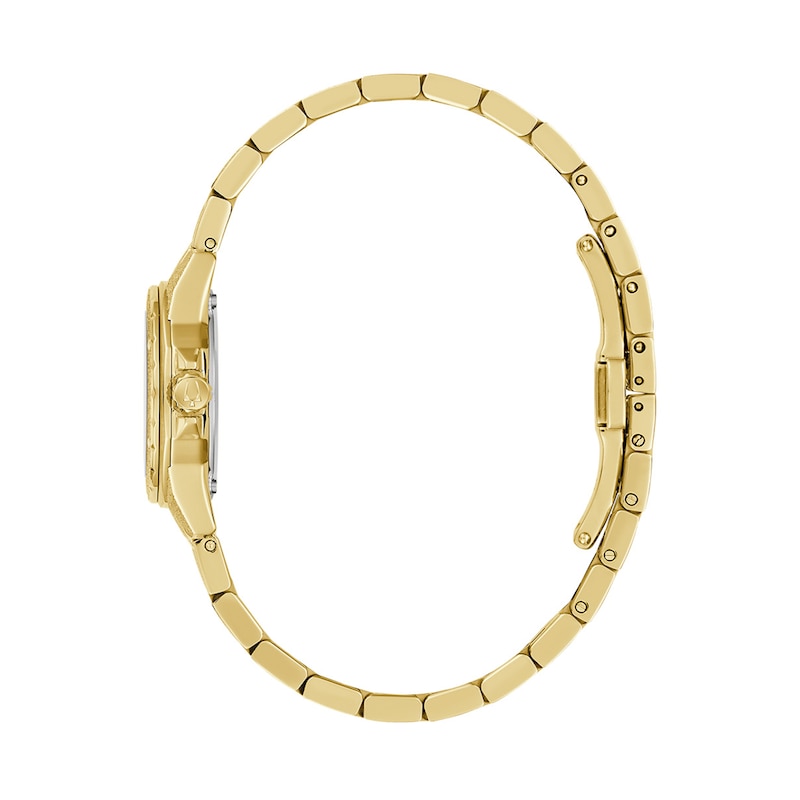 Ladies' Bulova Marc Anthony Gold-Tone IP Stainless Steel Watch with Champagne Dial (Model: 97L192)