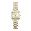Thumbnail Image 1 of Ladies' Bulova Sutton Two-Tone IP Stainless Steel Watch with Silver Dial (Model: 98L330)