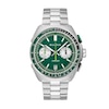 Thumbnail Image 1 of Men's Bulova Racer Chronograph Stainless Steel Watch with Green Dial (Model: 98B468)