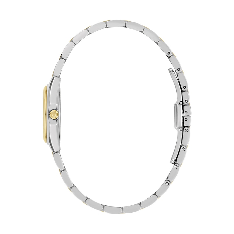 Main Image 2 of Ladies' Bulova Surveyor Two-Tone IP Stainless Steel Watch with Green Dial (Model: 98L329)