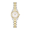 Thumbnail Image 1 of Ladies' Bulova Surveyor Two-Tone IP Stainless Steel Watch with White Dial (Model: 98L331)