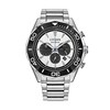 Thumbnail Image 1 of Men's Citizen Endeavor Chronograph Eco-Drive® Stainless Steel Watch with White Dial (Model: CA4730-59A)
