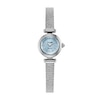 Thumbnail Image 1 of Ladies' Citizen Fio Eco-Drive® Stainless Steel Watch with Light Blue Dial (Model: EG7081-51L)