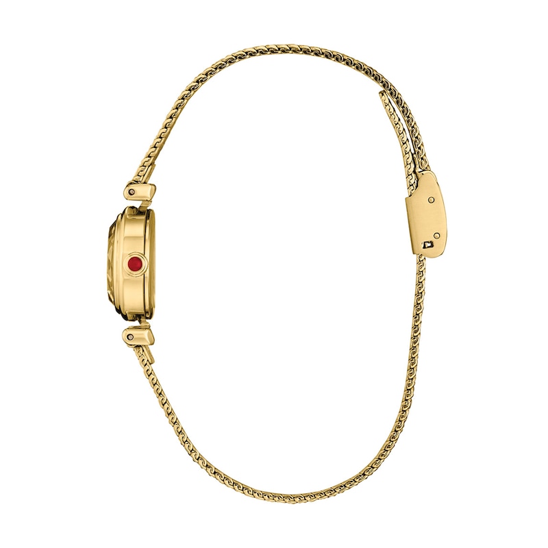 Main Image 2 of Ladies' Citizen Fio Eco-Drive® Gold-Tone IP Stainless Steel Watch with Gold Dial (Model: EG7086-57P)