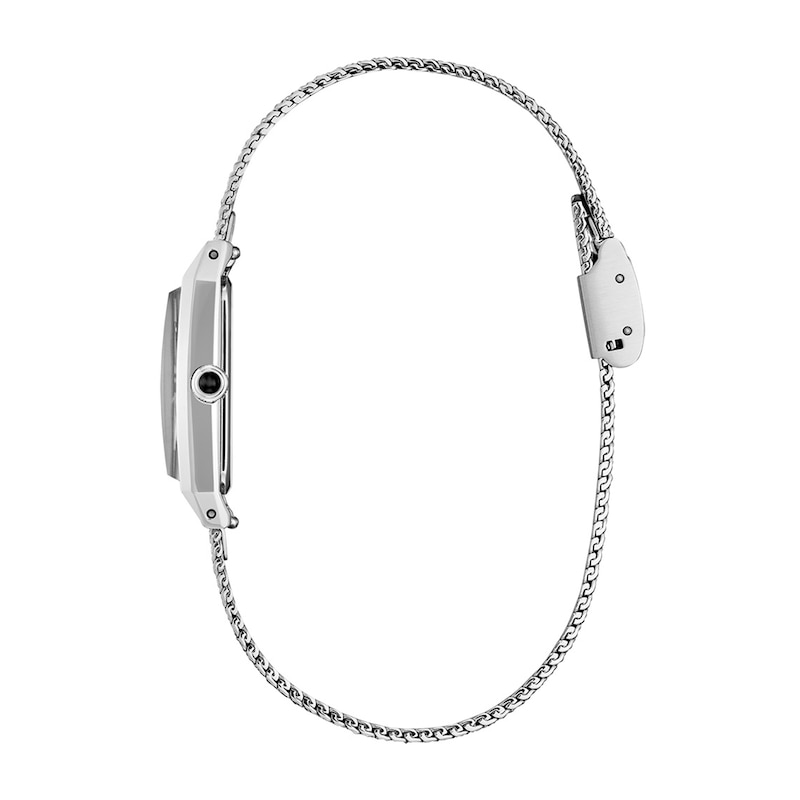 Main Image 2 of Ladies' Citizen Fio Eco-Drive® Stainless Steel Watch with White Dial (Model: EG7120-51A)