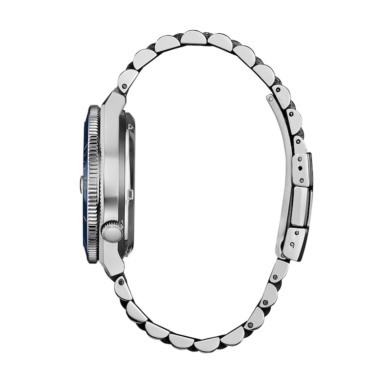 Citizen Men's TSUYOSA Shore Automatic Stainless Steel Watch with Navy Dial (NJ0230-59L)