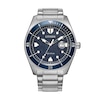 Thumbnail Image 1 of Men's Citizen Terra Force Eco-Drive® Stainless Steel Watch with Blue Dial (Model: AW1886-59L)