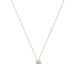1.00 CT. T.W. Certified Lab-Grown Diamond Solitaire Necklace in 14K Gold (F/VS2) - 18"