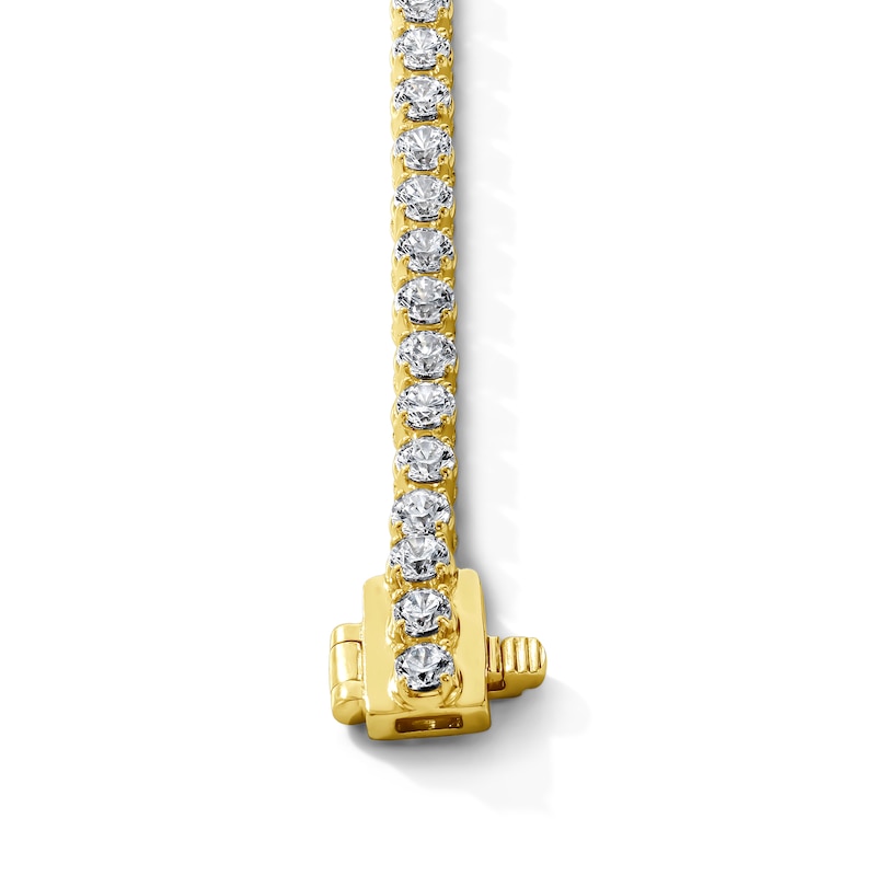 CT. T.W. Light Brown Diamond Tennis Bracelet in 10K Gold