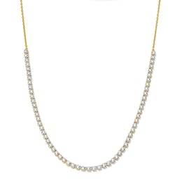 1.00 CT. T.W. Diamond Necklace in 10K Gold - 18"