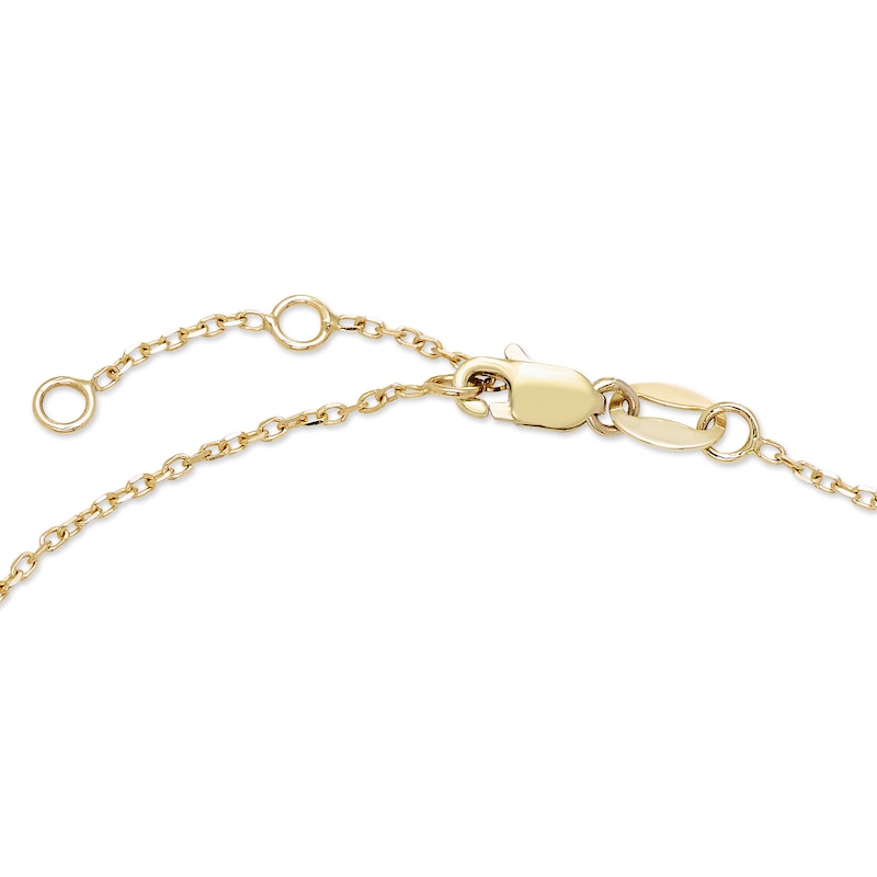 0.50 CT. T.W. Lab-Grown Diamond Cascade Bracelet in 10K Gold (F/SI2) - 7.5"