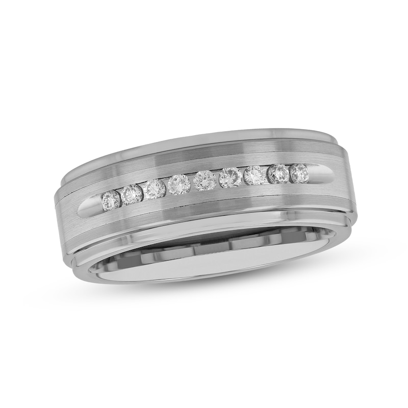 0.25 CT. T.W Diamond Wedding Band Tungsten