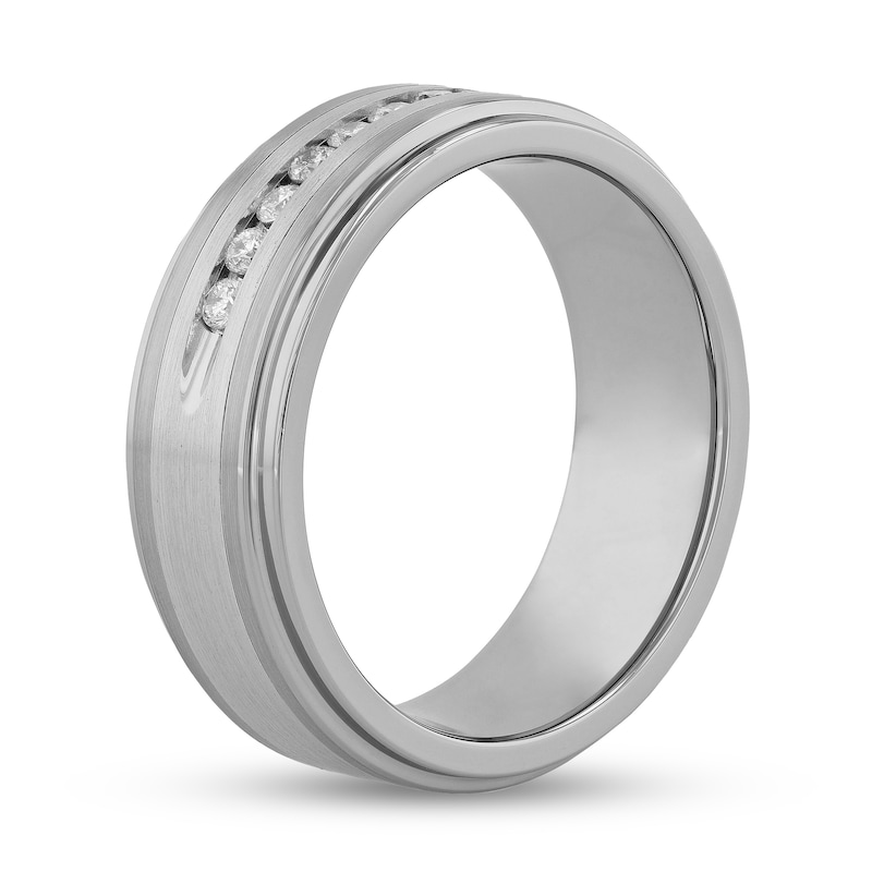 0.25 CT. T.W Diamond Wedding Band Tungsten
