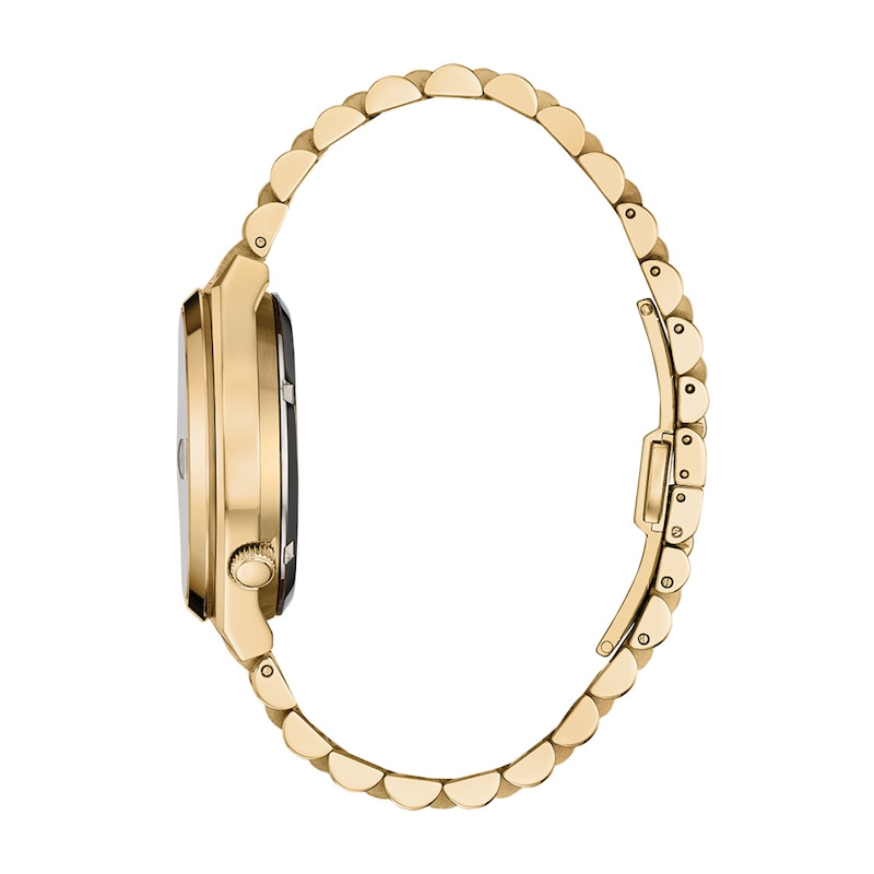 Citizen Tsuyosa 60 Automatic Gold-Tone Stainless Steel Watch with Silver-Tone Dial (NK0032-56A)