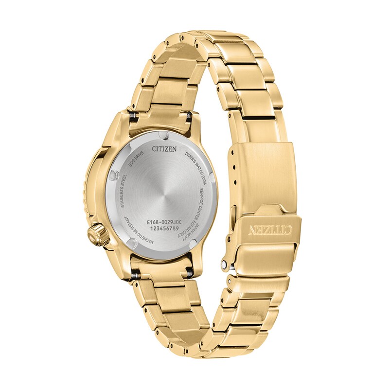 Ladies' Citizen Promaster Dive Stainless Steel Watch White Dial (EO2029-54A)