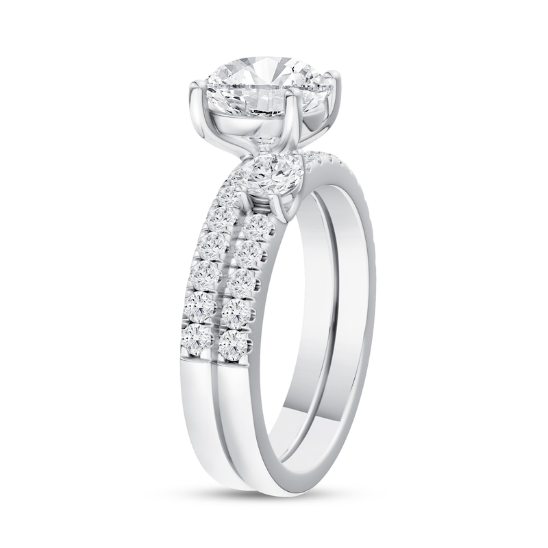 2.75 CT. T.W. Certified Lab-Grown Diamond Bridal Set in 14K Gold (F/VS2