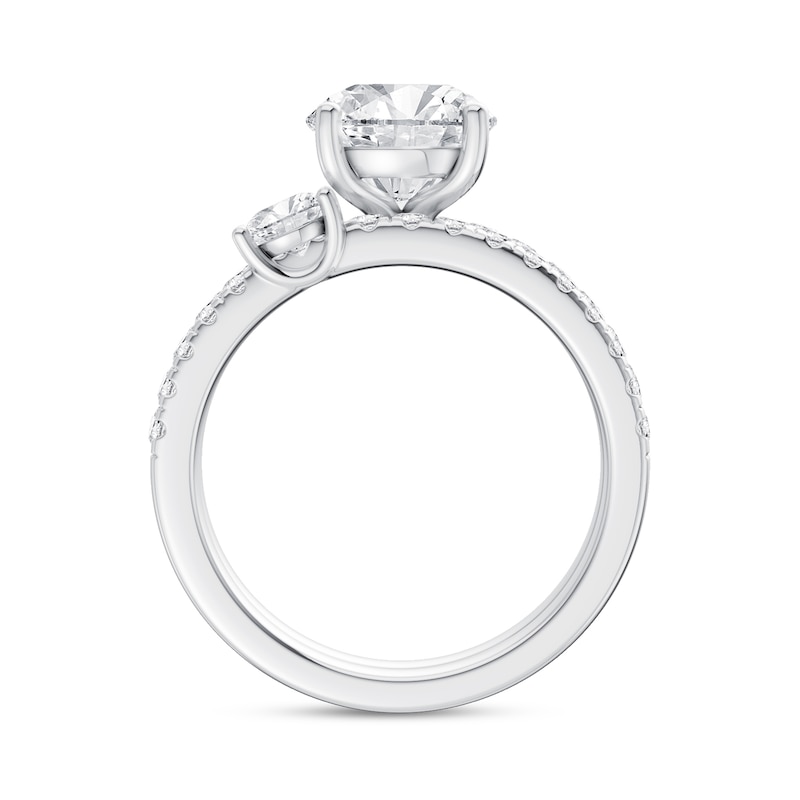 2.75 CT. T.W. Certified Lab-Grown Diamond Bridal Set in 14K Gold (F/VS2