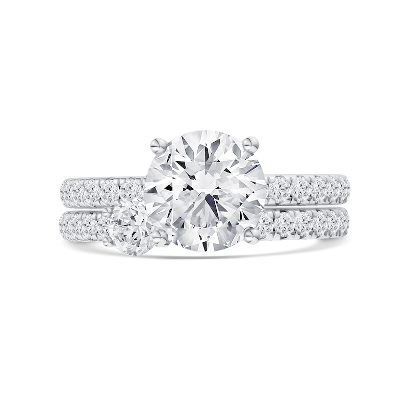2.75 CT. T.W. Certified Lab-Grown Diamond Bridal Set in 14K Gold (F/VS2