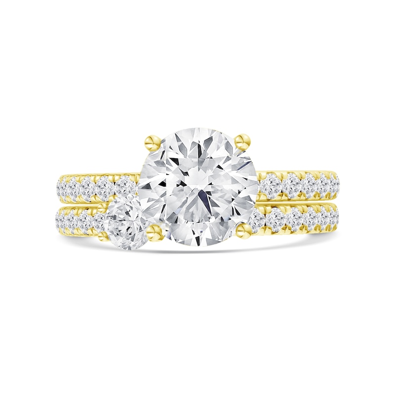 2.75 CT. T.W. Certified Lab-Grown Diamond Bridal Set in 14K Gold (F/VS2)