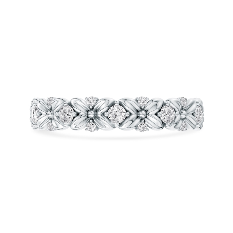 0.20 CT. T.W. Lab-Grown Diamond Flower Ring in 14K Gold (F/VS2