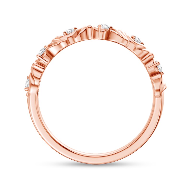 0.15 CT. T.W. Lab-Grown Diamond Ring in 14K Rose Gold (F/VS2)