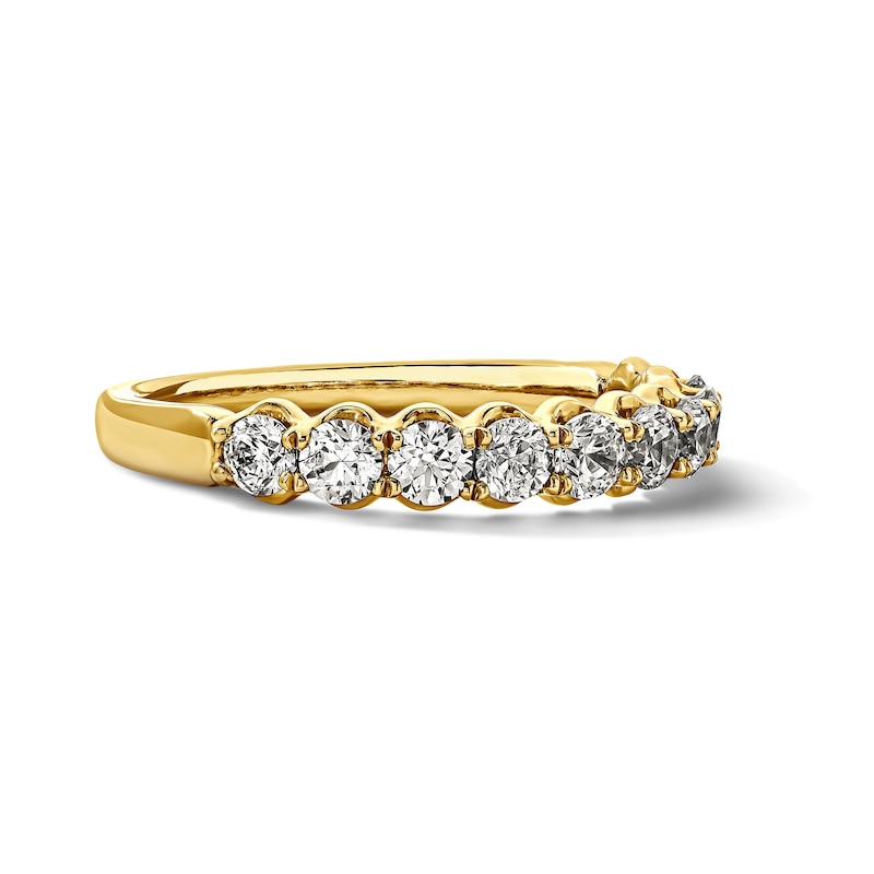 CT. T.W. Diamond Scalloped Band in 10K Gold