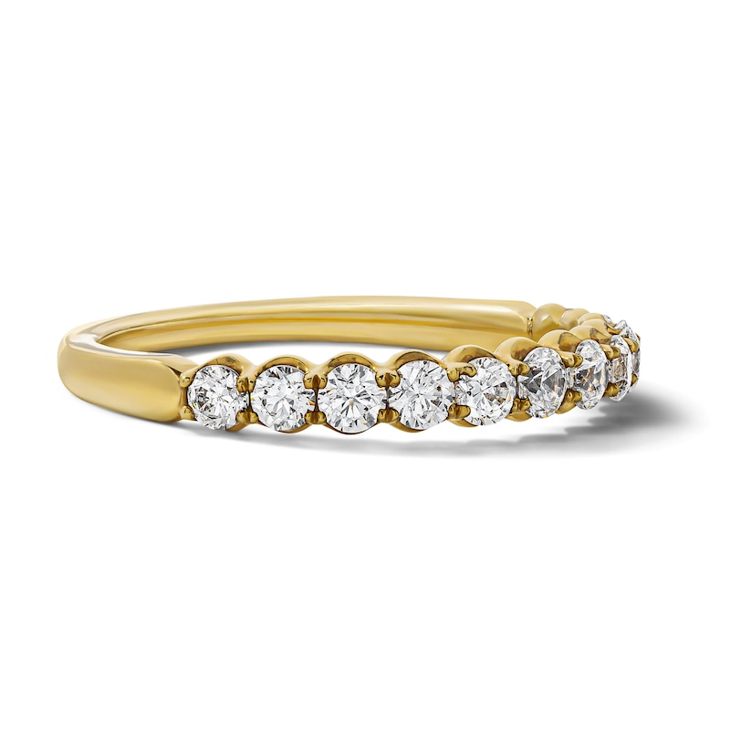 CT. T.W. Diamond Scalloped Band 10K Gold