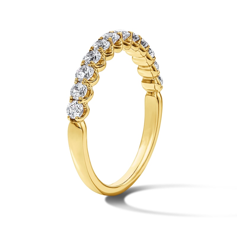 CT. T.W. Diamond Scalloped Band 10K Gold
