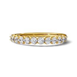 0.40 CT. T.W. Diamond Scalloped Band in 10K Gold