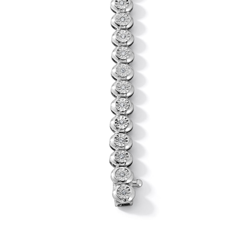 0.25 CT. T.W. Lab-Grown Diamond Bracelet in Sterling Silver (F/SI2) - 7.0"