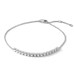 0.50 CT. T.W. Lab-Grown Diamond Bracelet in Sterling Silver (F/SI2) - 7.5"