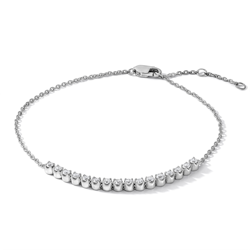 0.50 CT. T.W. Lab-Grown Diamond Bracelet in Sterling Silver (F/SI2) - 7.5"