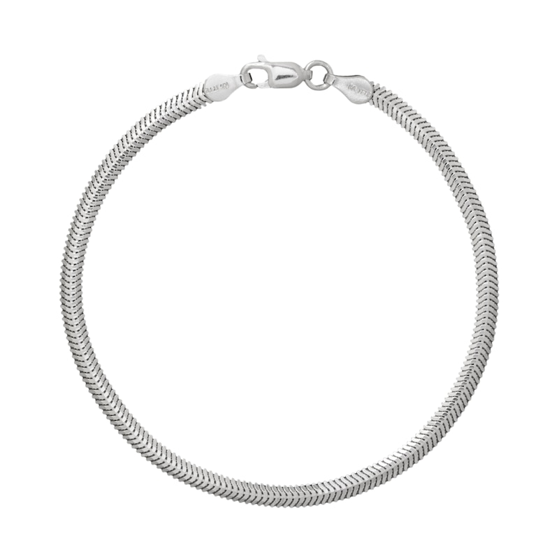 3.0mm Snake Chain Necklace and Bracelet Set in Semi-Solid Sterling Silver