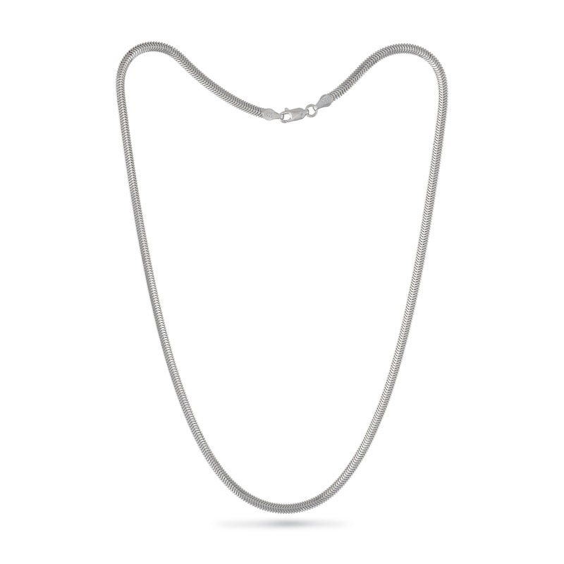 3.0mm Snake Chain Necklace and Bracelet Set in Semi-Solid Sterling Silver