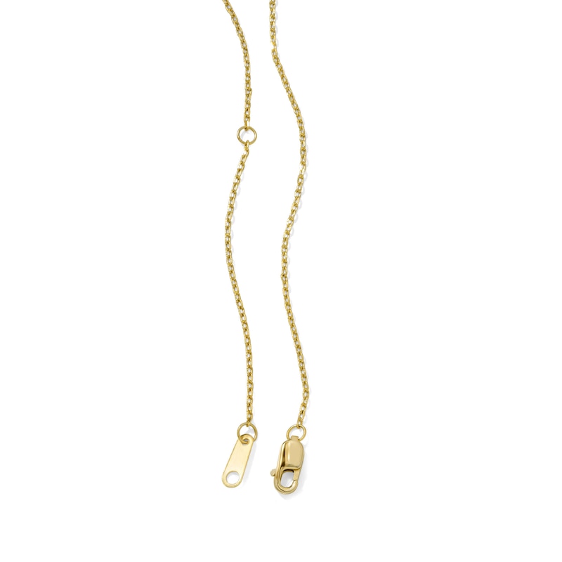 Unstoppable Love™ 1.00 CT. T.W. Oval Lab-Grown Diamond Double Frame Necklace in 10K Gold (F/SI2)