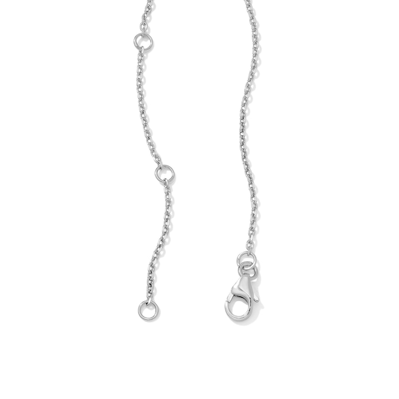 1.00 CT. T.W. Lab-Grown Diamond Solitaire Necklace and Earrings Set in Sterling Silver (F/SI2)