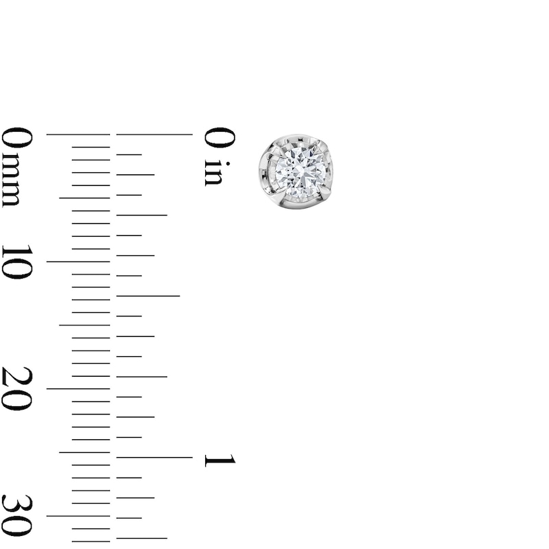 1.00 CT. T.W. Lab-Grown Diamond Solitaire Necklace and Earrings Set in Sterling Silver (F/SI2)
