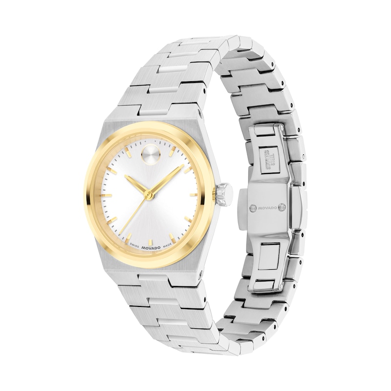 Ladies' BOLD Quest Mini Two-Tone Stainless Steel Watch with White Dial (Model: 3601291)