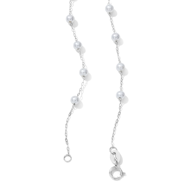 EFFY™ Collection 3.5-4.0mm Cultured Pearl Gift Set in Sterling Silver