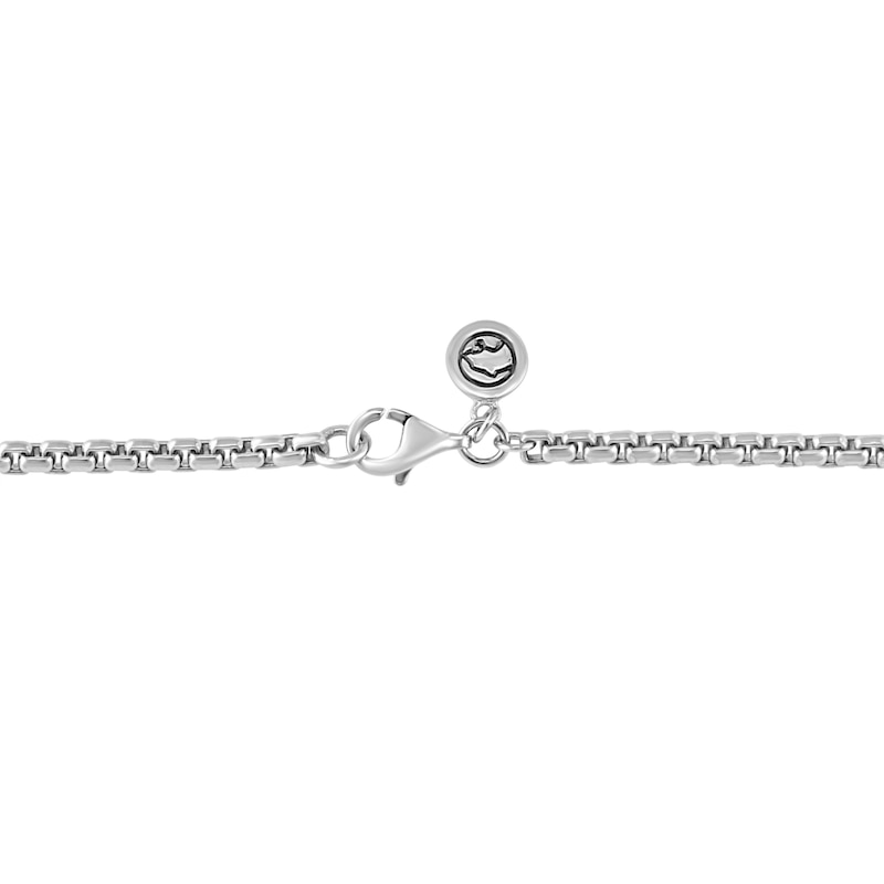 EFFY™ Collection Men's Chevron Cross Necklace in Sterling Silver - 22"