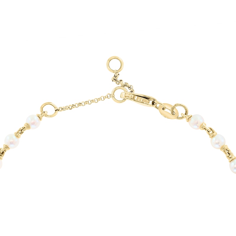EFFY™ Collection Cultured Pearl Bracelet in 14K Gold - 6.5