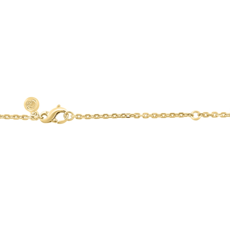 EFFY™ Collection 0.30 CT. T.W. Diamond Circle Necklace in 14K Gold - 18"