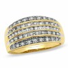 Previously Owned - 0.50 CT. T.W. Diamond Five Row Anniversary Band in 10K Gold